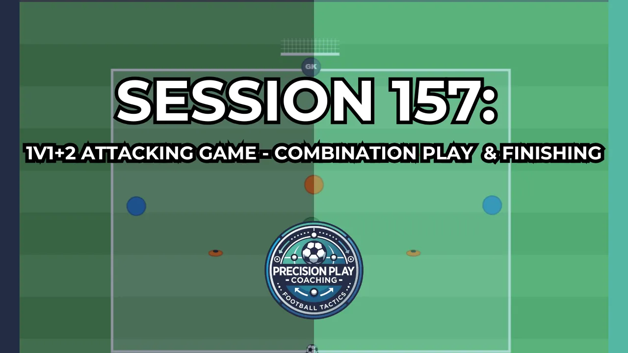 Session 157: 1v1+2 Attacking Game - Combination Play & Finishing thumbnail