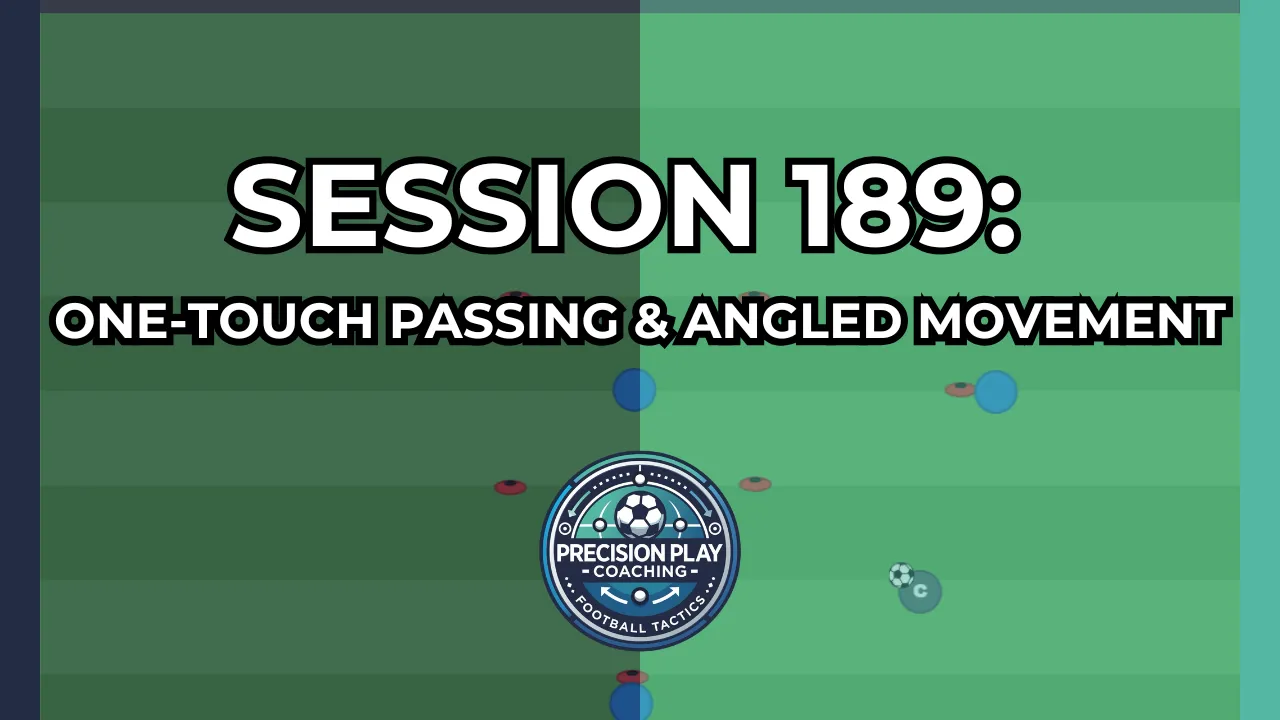 Session 189: One-Touch Passing & Angled Movement | Receiving Activation thumbnail