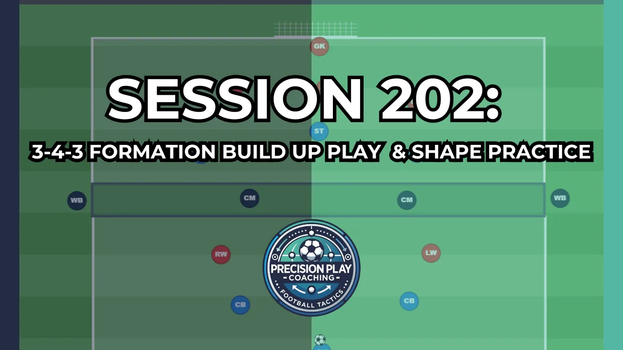 Session 202: 3-4-3 Formation Build-Up Play and Shape Practice thumbnail