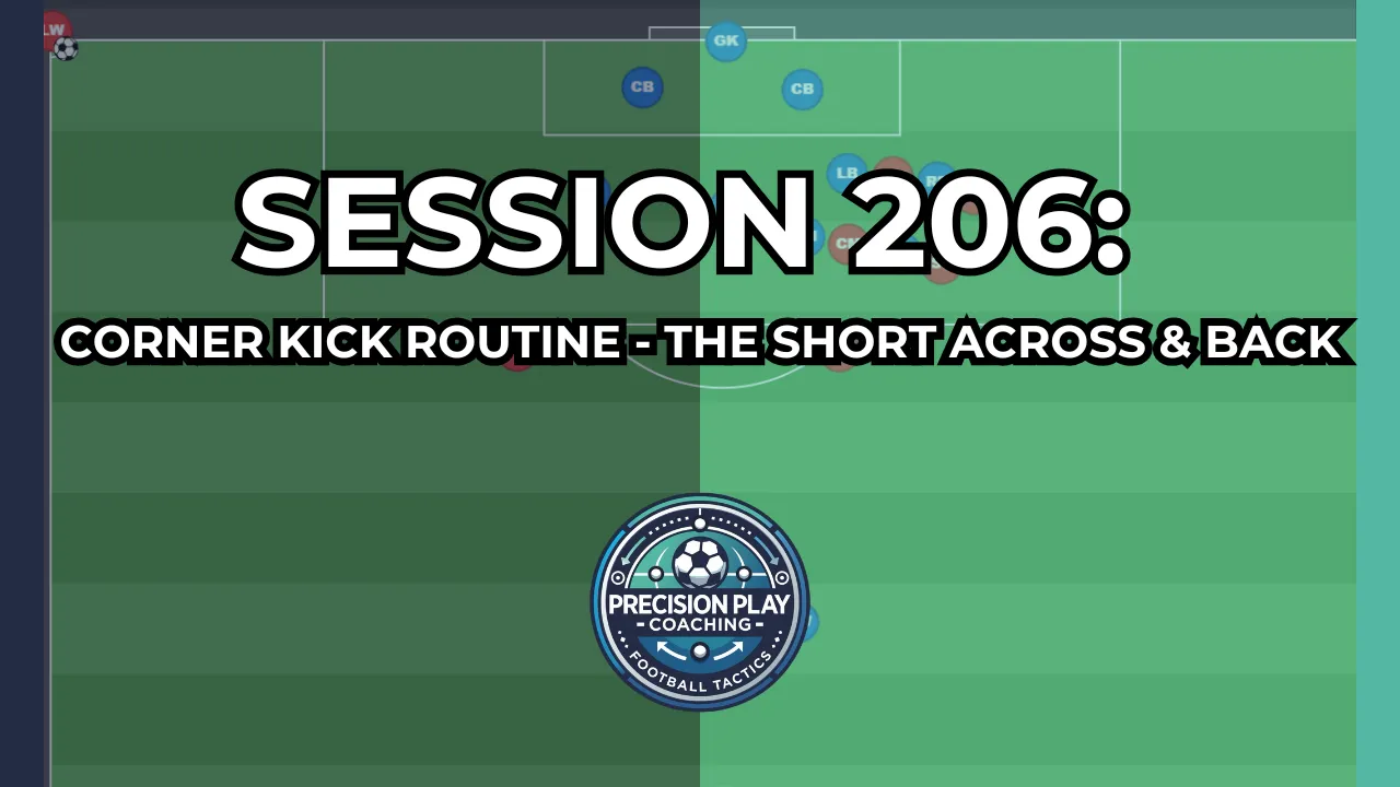 Session 206: Corner Kick Routine - The Short, Across & Back thumbnail