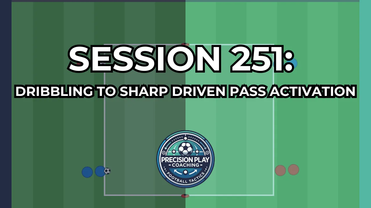 Session 251: Dribbling to Sharp Driven Pass Activation Drill thumbnail