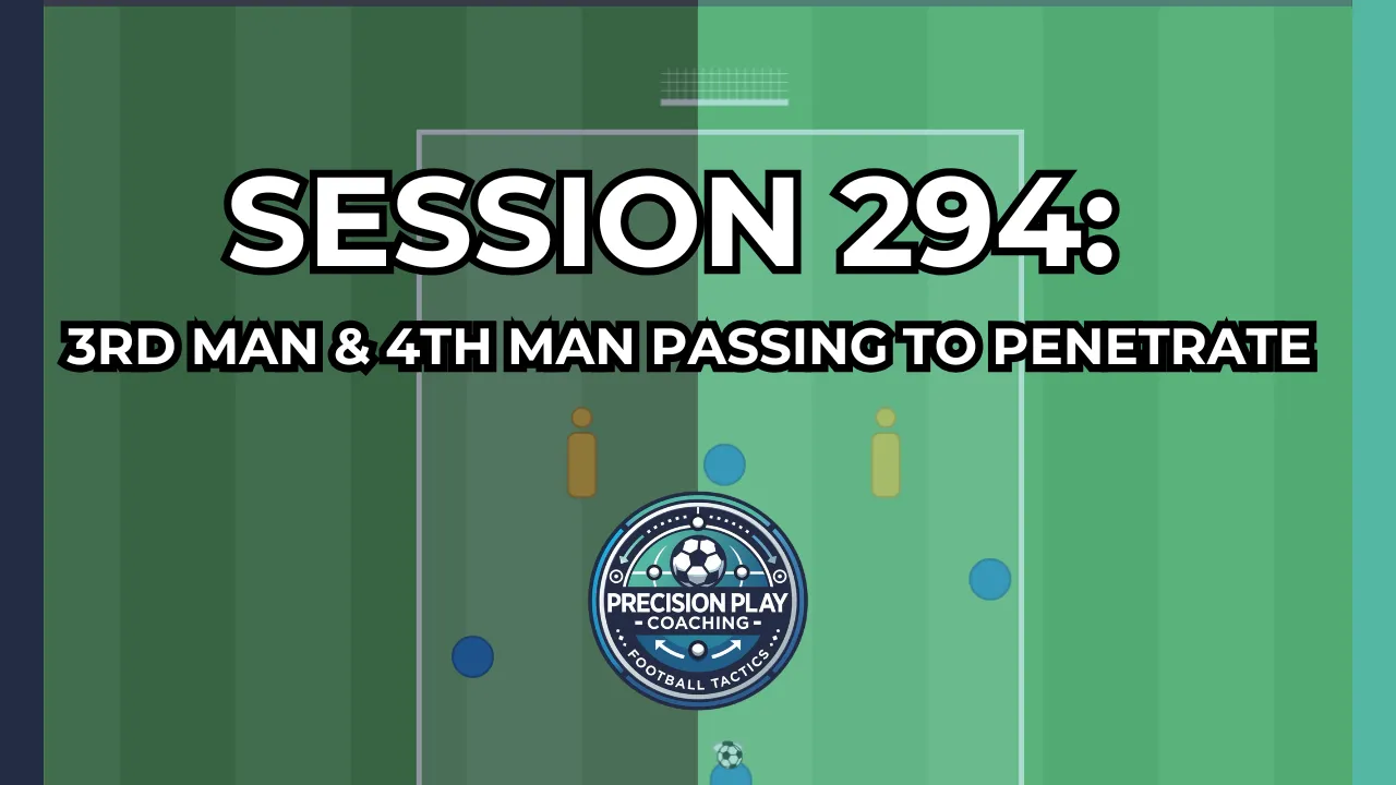 Session 294: 3rd Man & 4th Man Passing to Penetrate thumbnail