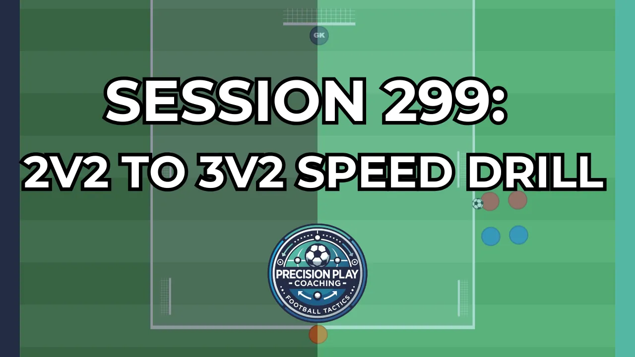 Session 299: 2v2 to 3v2 Speed Drill thumbnail