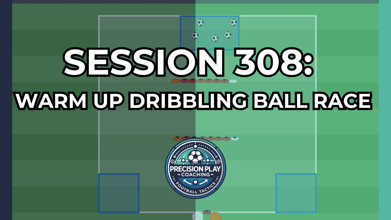 Session 308: Warm Up Dribbling Ball Race