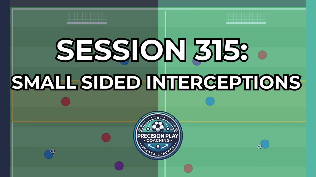 Drill diagram for Session 315: Small Sided Interceptions
